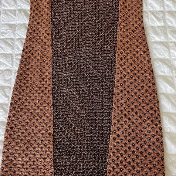 Rag & Bone Amanda bronze metallic mesh mini dress - Picture 5 of 11